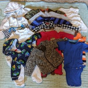 Huge clothes LOT! 3-6mo
